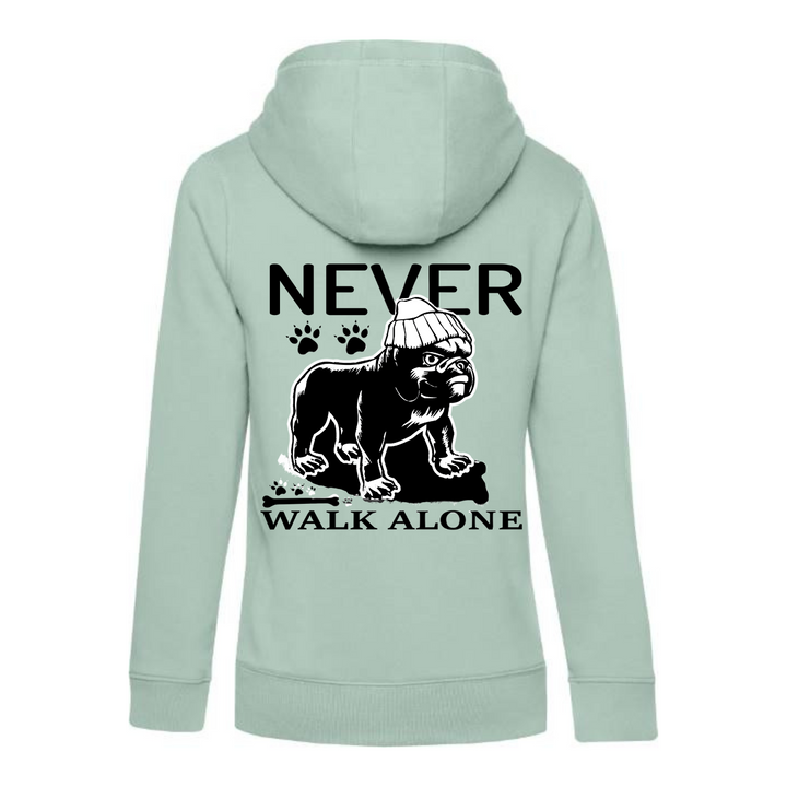 NEVER WALK ALONE Hoodie-Damen