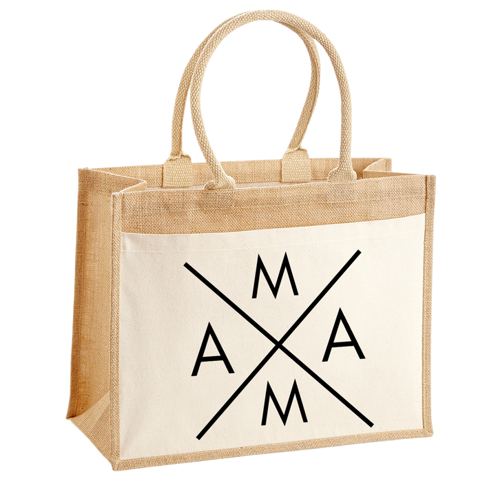 MAMA Jute Shopper