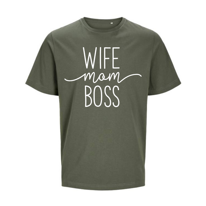 WIFE MOM BOSS T-Unisex