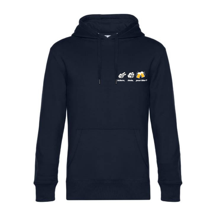 SCHERE STEIN PAAR BIER? Hoodie-Herren