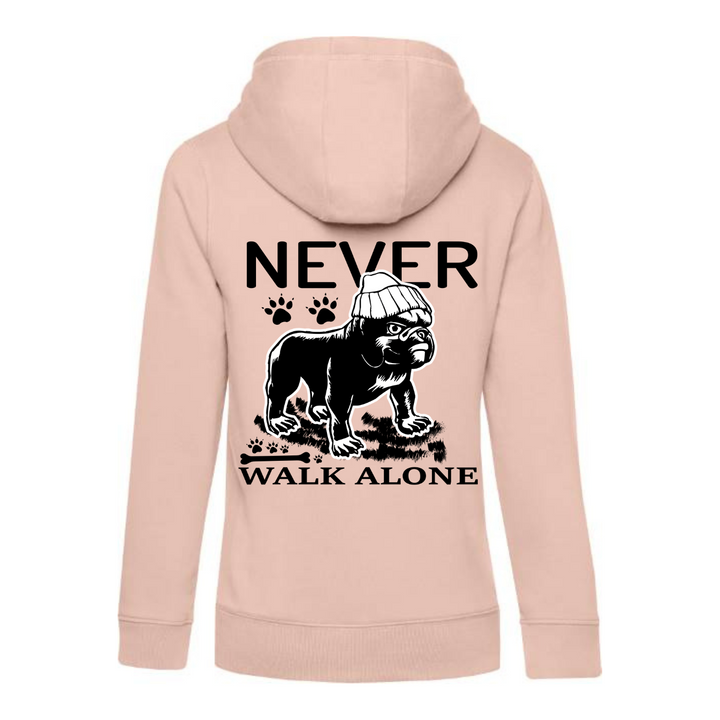 NEVER WALK ALONE Hoodie-Damen