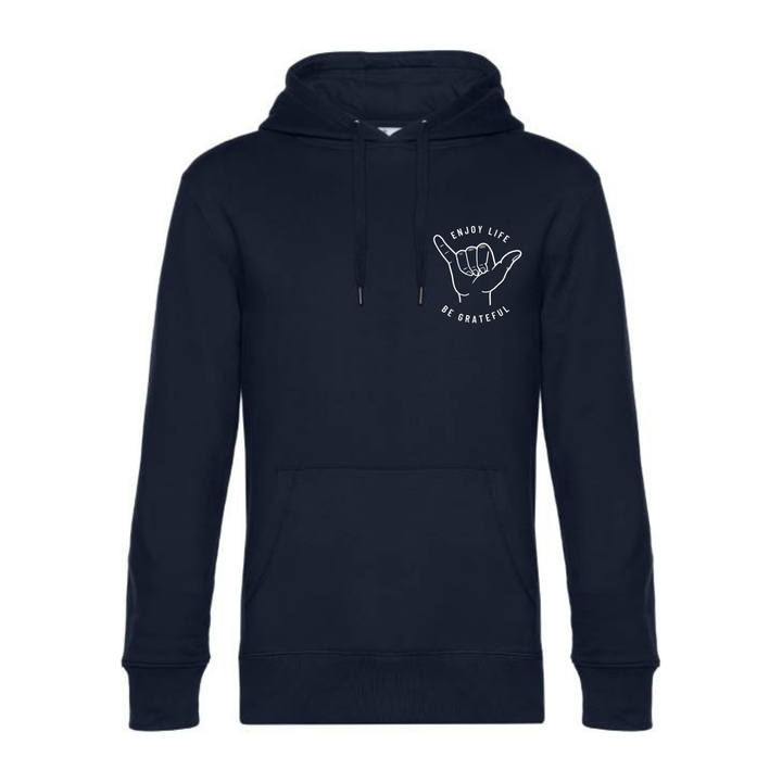 ENJOY LIFE BE GRATEFUL Hoodie-Herren