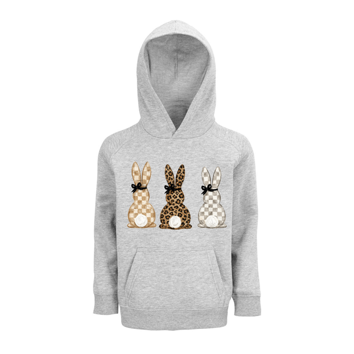 BUNNY BACKS Hoodie-Kids