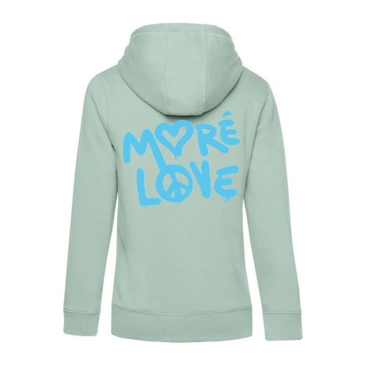 MORE LOVE Hoodie-Damen
