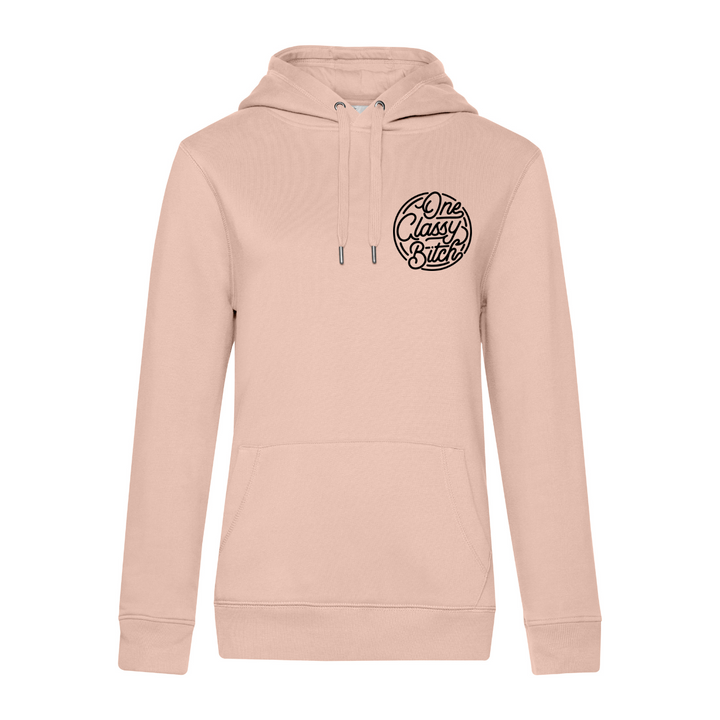 ONE CLASSY BITCH Hoodie-Damen