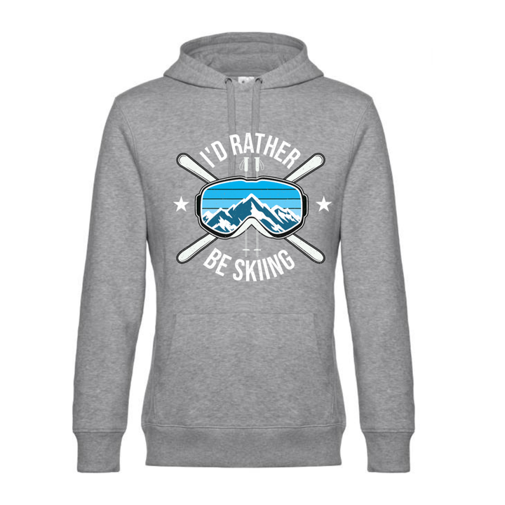 ID'RATHER BE SKIING Hoodie-Herren