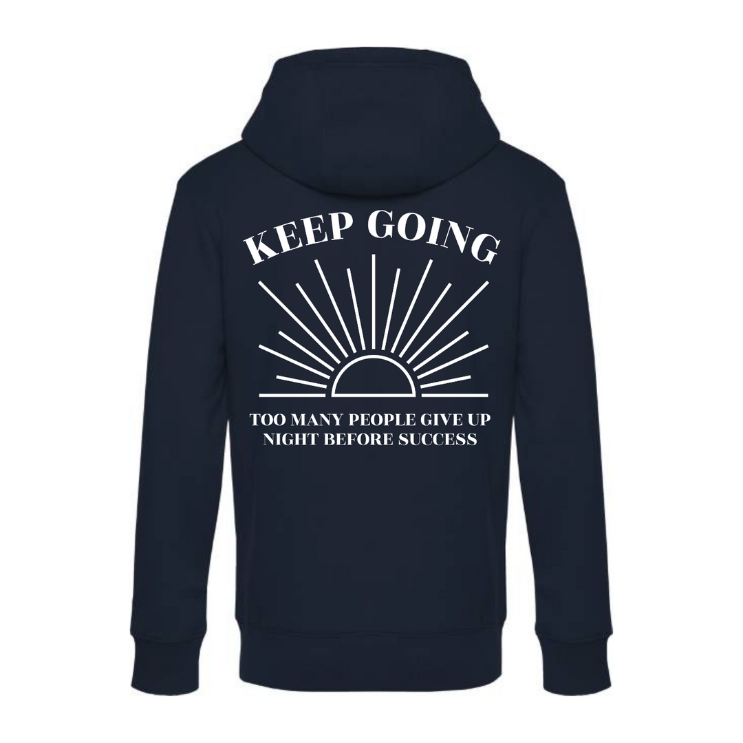 KEEP GOING Hoodie-Herren