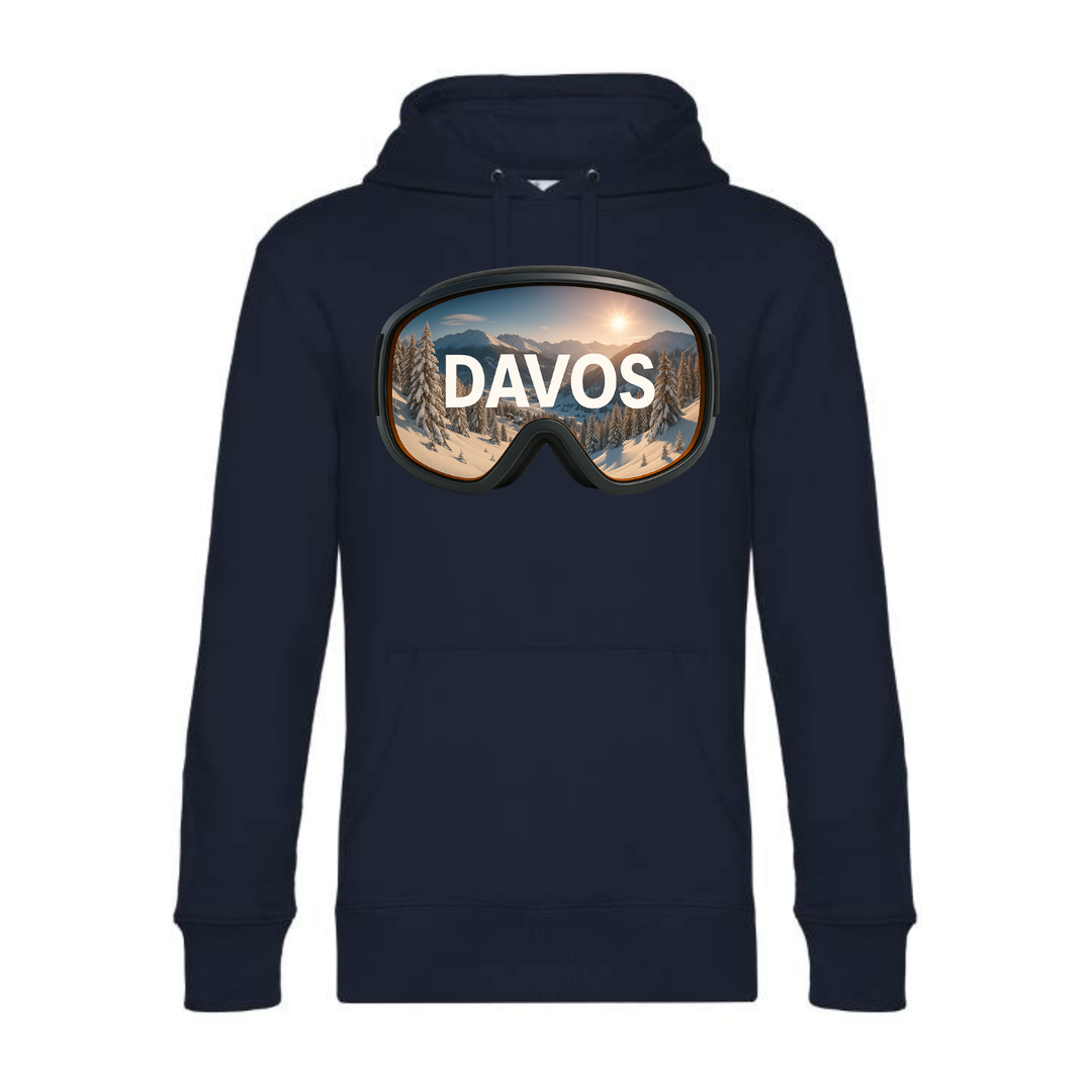 DAVOS SKIBRILLE Hoodie-Herren