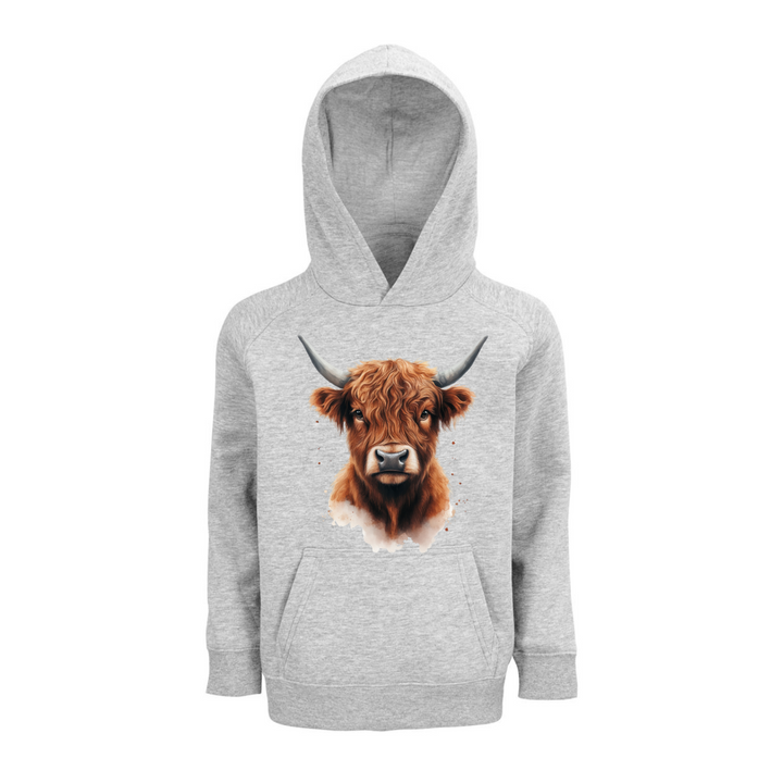 HOCHLAND-RIND I Hoodie-Kids