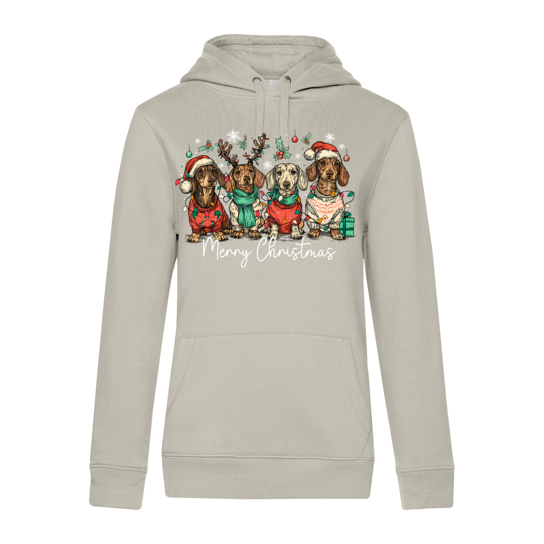 MERRY CHRISTMAS Hoodie-Damen