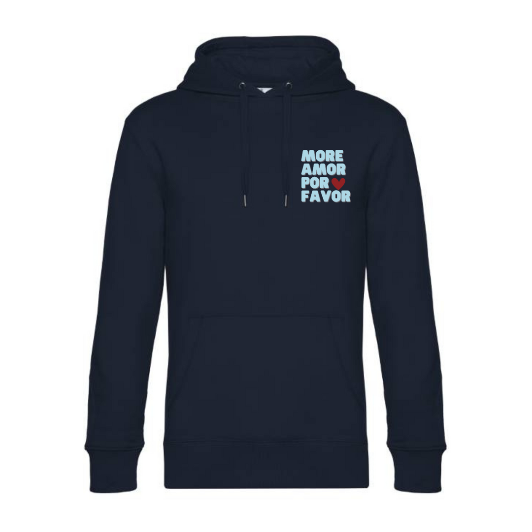 MORE AMORE PER FAVORE Hoodie-Herren