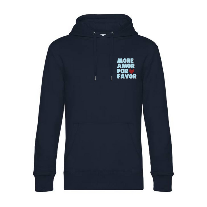 MORE AMORE PER FAVORE Hoodie-Herren