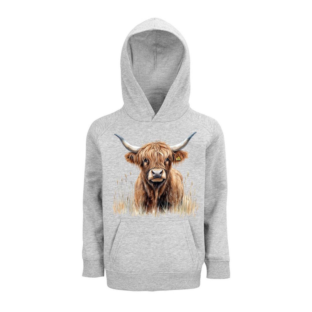 HOCHLAND-RIND III Hoodie-Kids