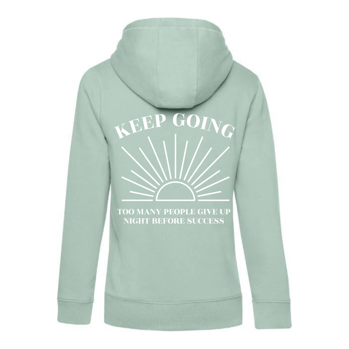 KEEP GOING Hoodie-Damen