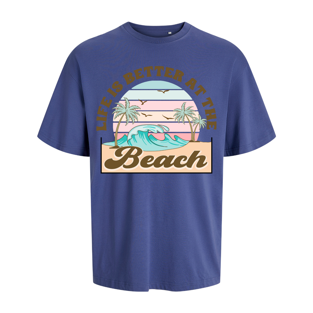 LIFE IS BETTER AT THE BEACH Oversize-Unisex