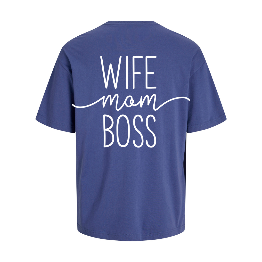 WIFE MOM BOSS Oversize-Unisex