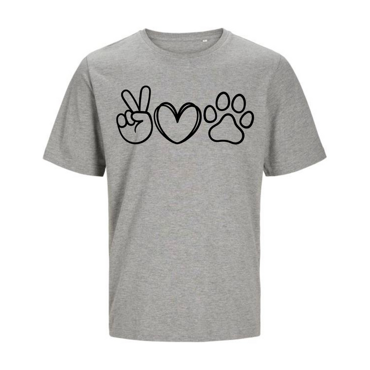 LOVE PEACE PAW T-Unisex