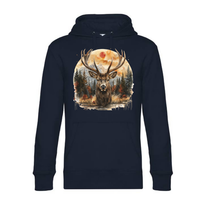 HIRSCH EMBLEM Hoodie-Herren