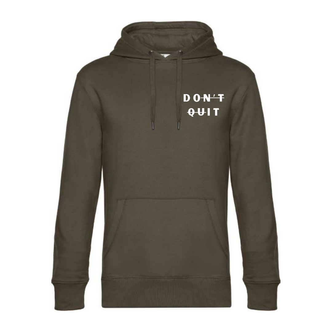 DON'T QUIT Hoodie-Herren