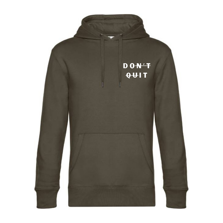 DON'T QUIT Hoodie-Herren