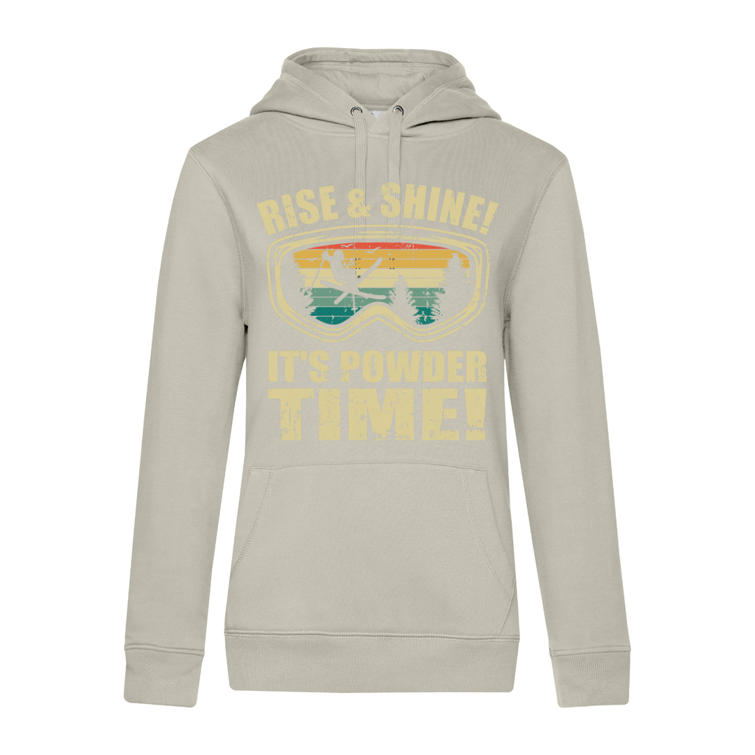 POWDER TIME Hoodie-Damen