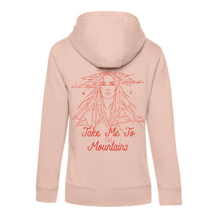 TAKE ME TO THE MOUNTAINS Hoodie-Damen