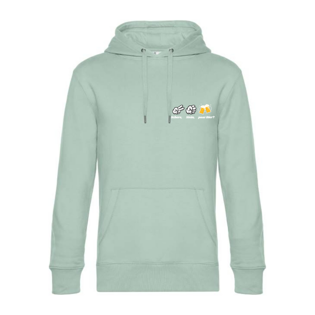 SCHERE STEIN PAAR BIER? Hoodie-Herren