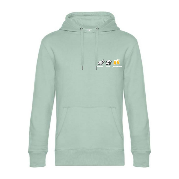 SCHERE STEIN PAAR BIER? Hoodie-Herren