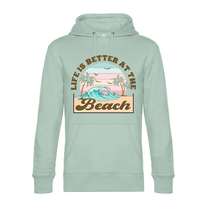 LIFE IS BETTER AT THE BEACH Hoodie-Herren