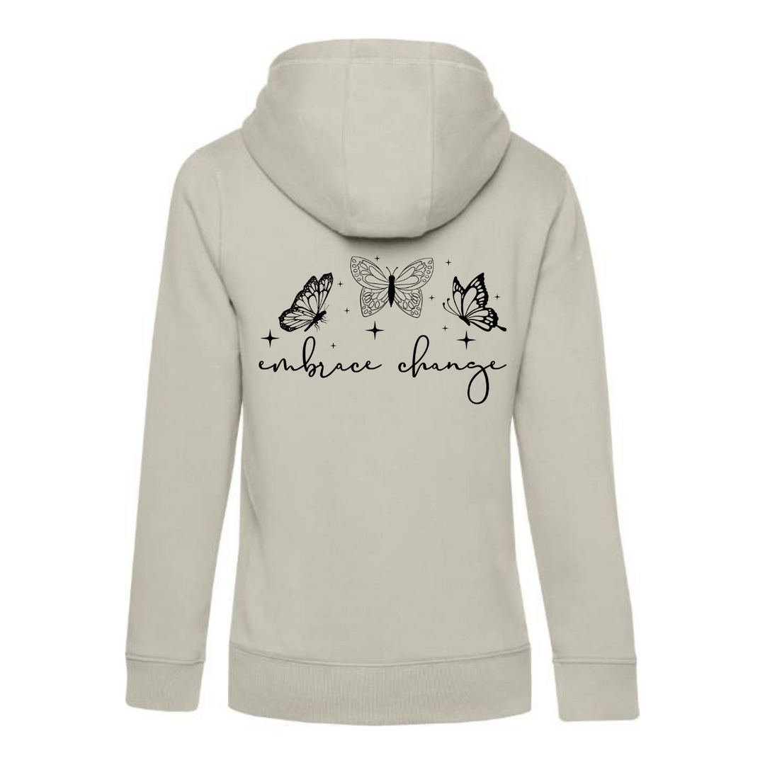 EMBRACE CHANGE Hoodie-Damen