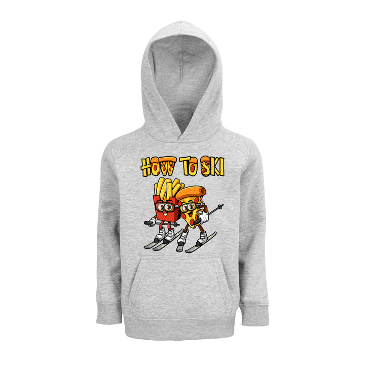 HOW TO SKI Hoodie-Kids