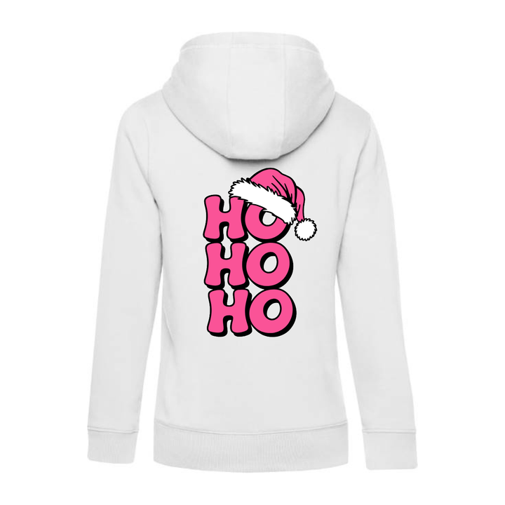 HO HO HO Hoodie-Damen