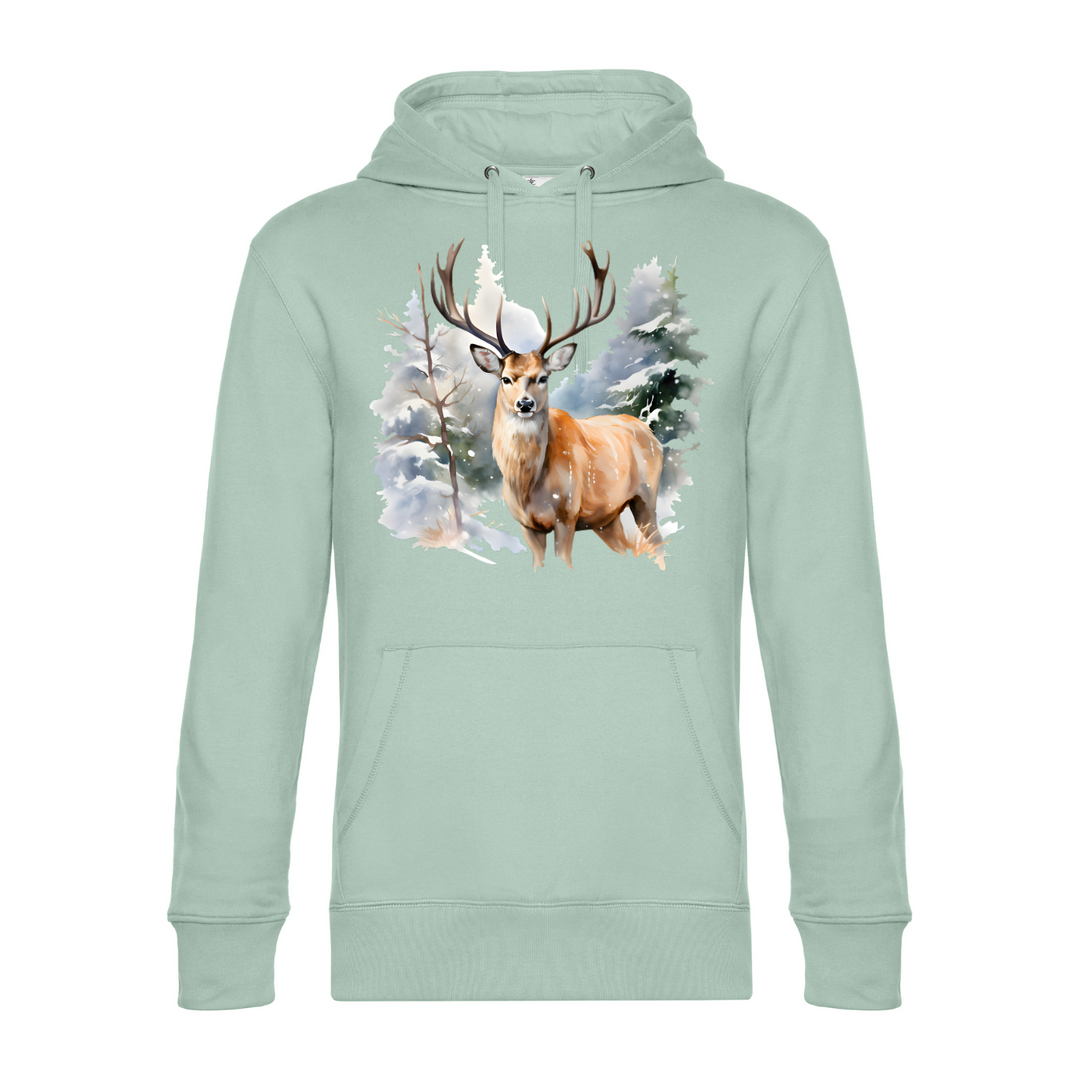 HIRSCH WINTER Hoodie-Herren