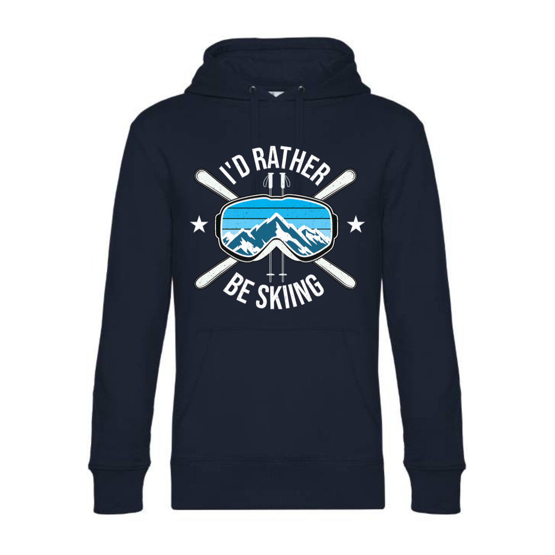 ID'RATHER BE SKIING Hoodie-Herren