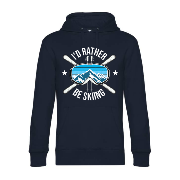 ID'RATHER BE SKIING Hoodie-Herren