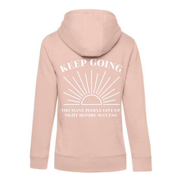 KEEP GOING Hoodie-Damen