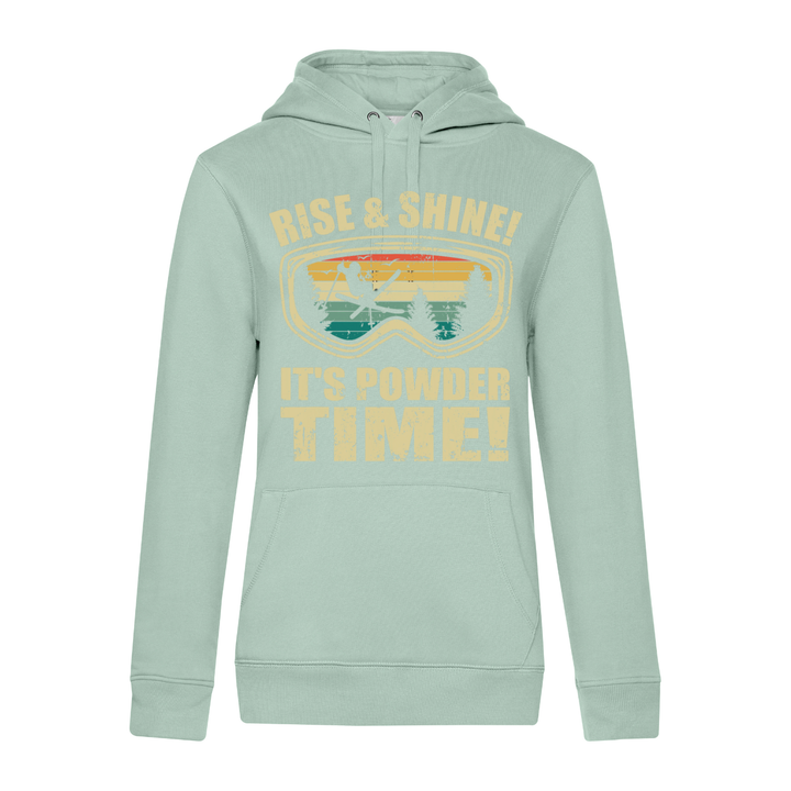 POWDER TIME Hoodie-Damen