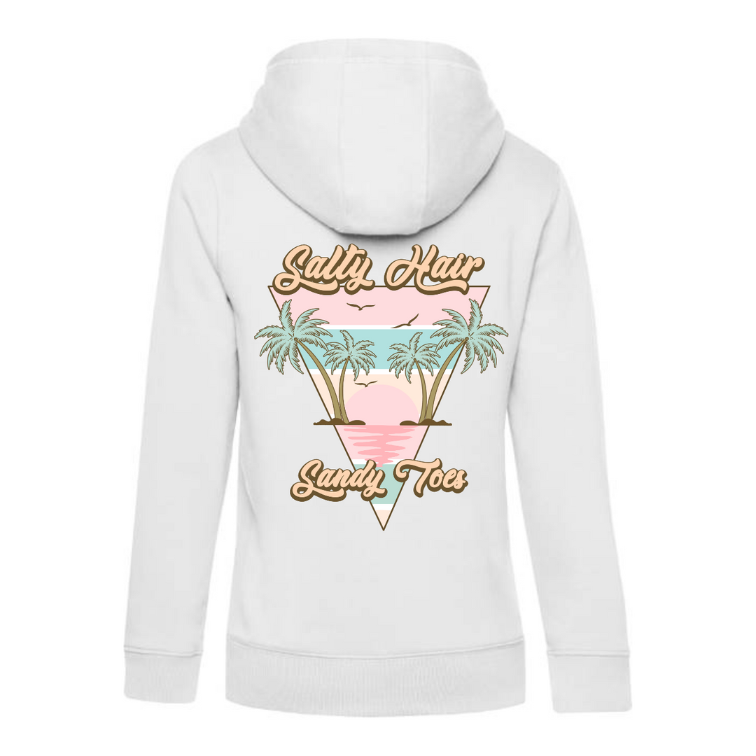 SALTY HAIR SANDY TOES Hoodie-Damen