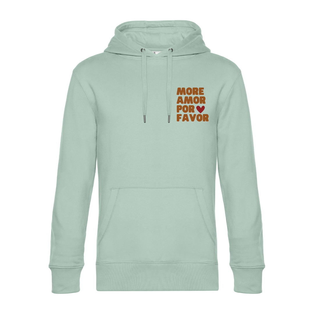 MORE AMORE PER FAVORE Hoodie-Herren