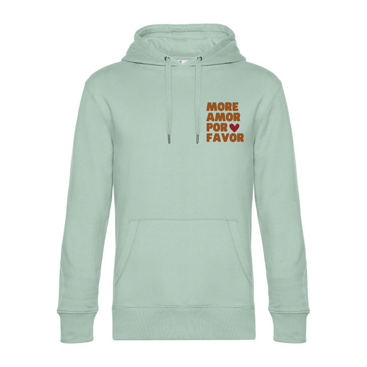 MORE AMORE PER FAVORE Hoodie-Herren