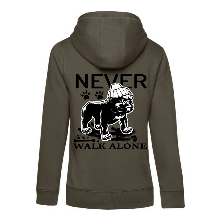 NEVER WALK ALONE Hoodie-Damen