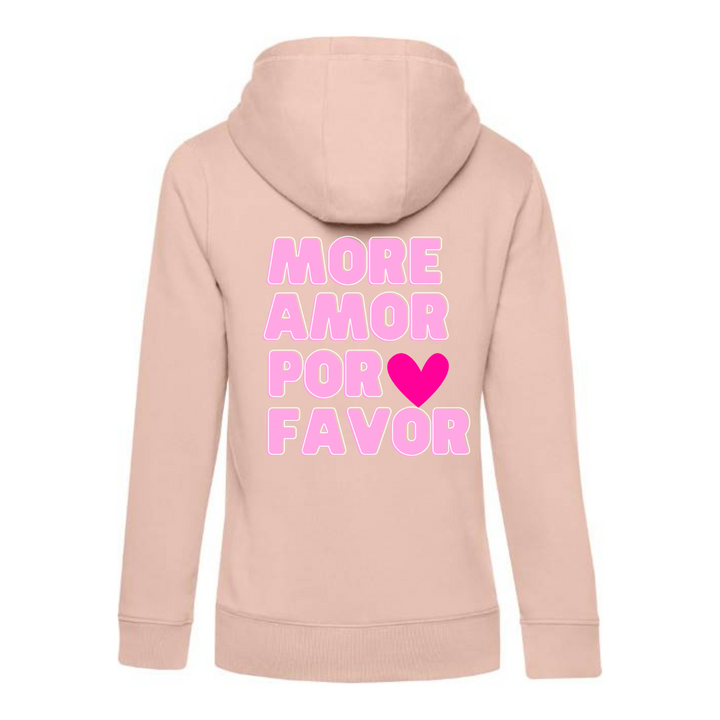 MORE AMORE PER FAVORE Hoodie-Damen