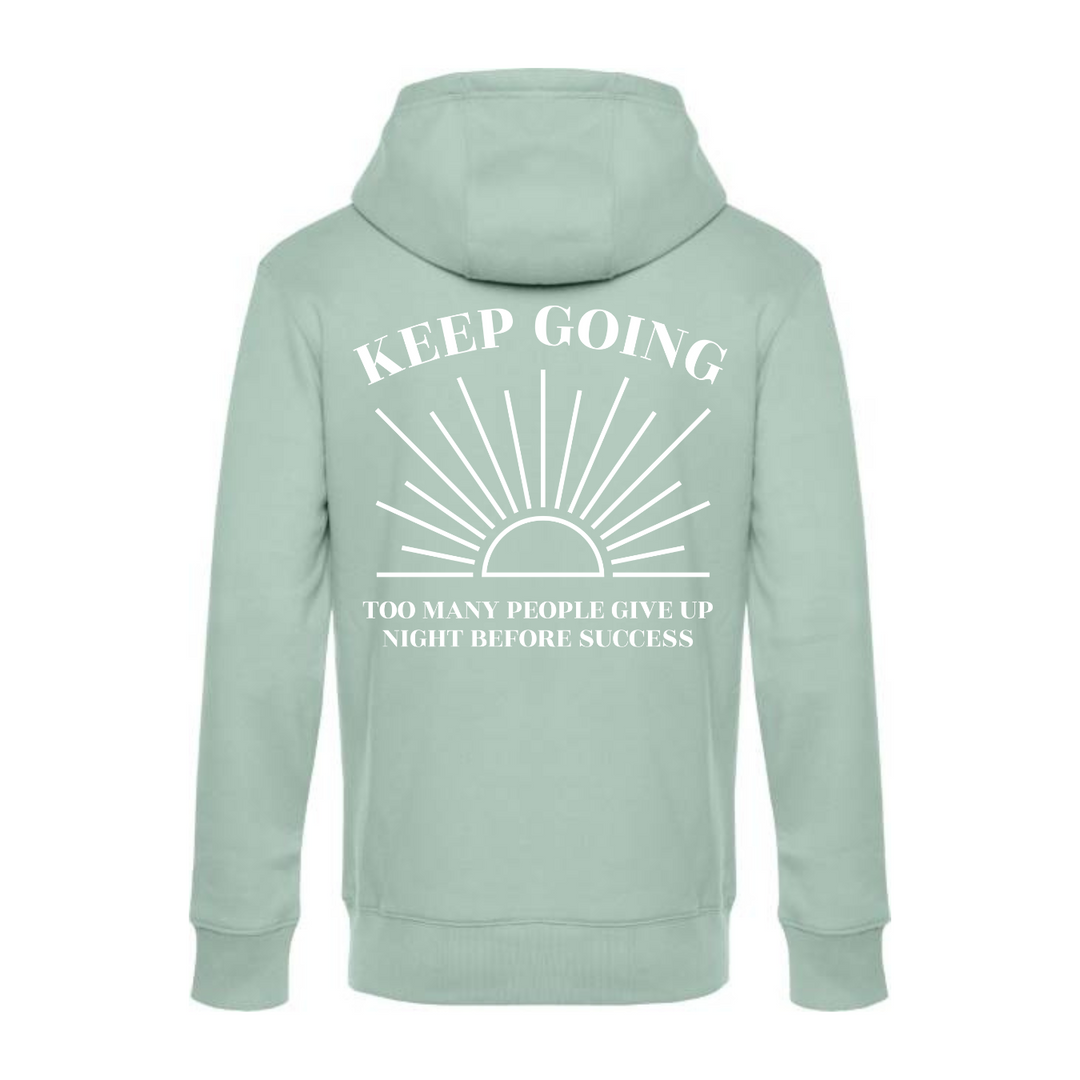 KEEP GOING Hoodie-Herren