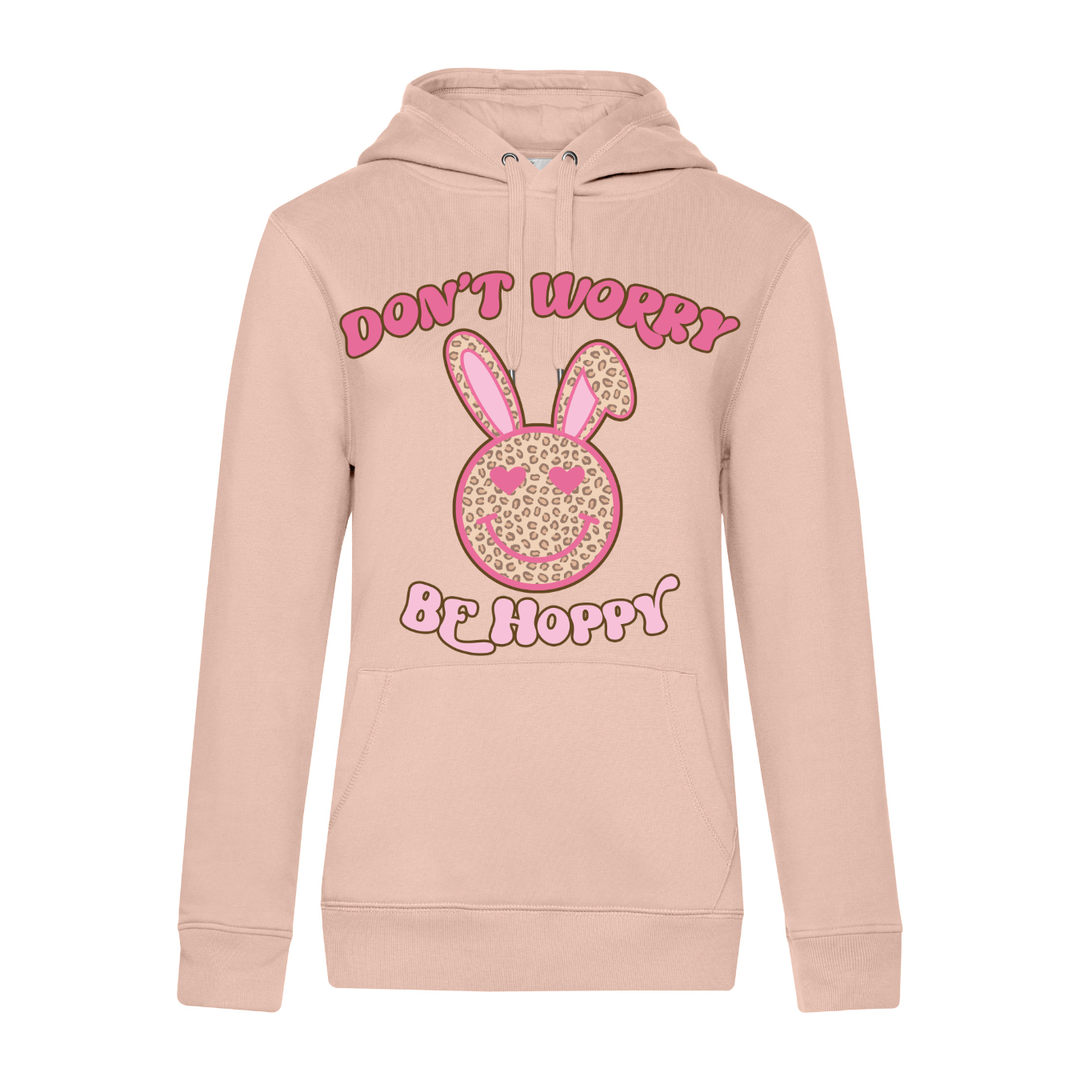 DON'T WORRY BE HOPPY Hoodie-Damen