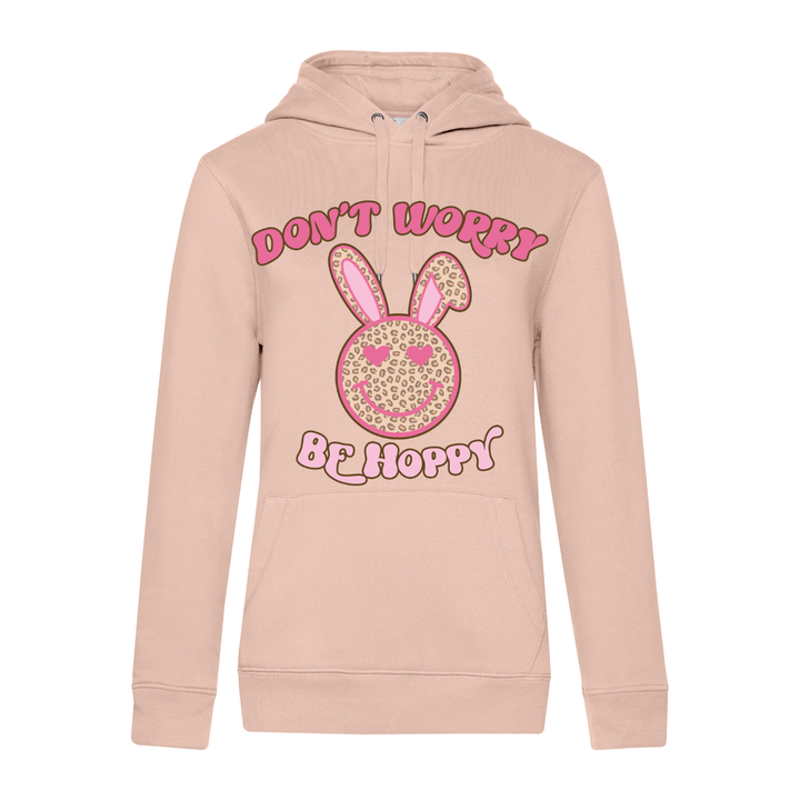 DON'T WORRY BE HOPPY Hoodie-Damen