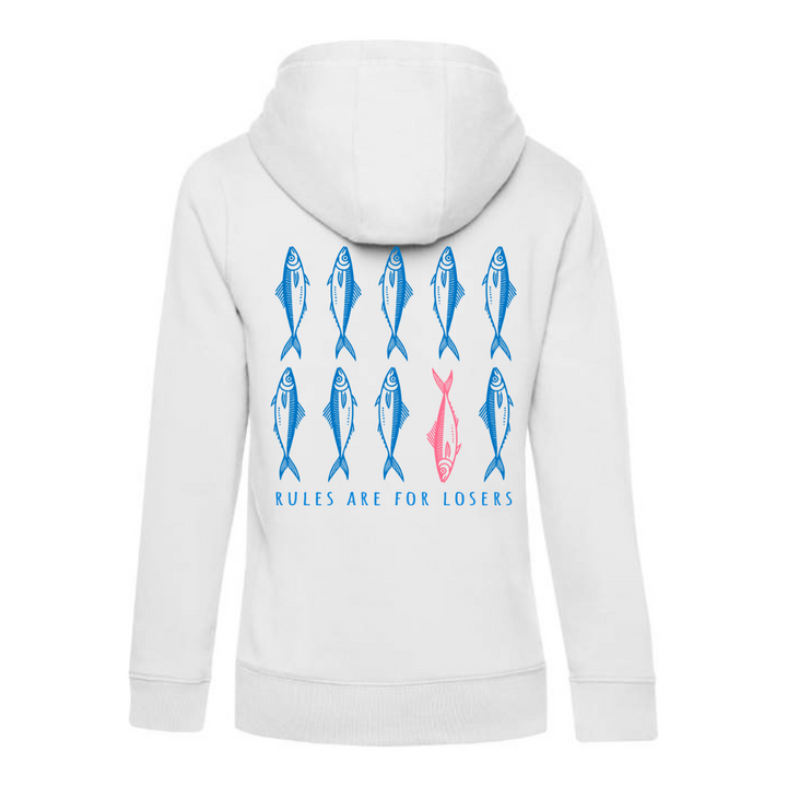 RULES ARE FOR LOOSERS Hoodie-Damen