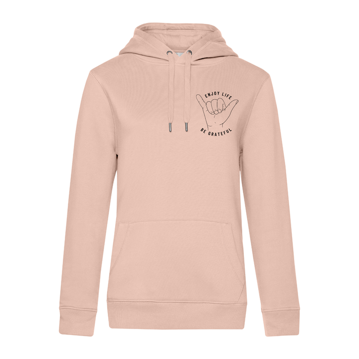 ENJOY LIFE BE GRATEFUL Hoodie-Damen