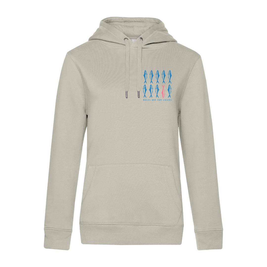 RULES ARE FOR LOOSERS Hoodie-Damen