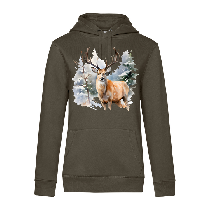 HIRSCH WINTER Hoodie-Damen