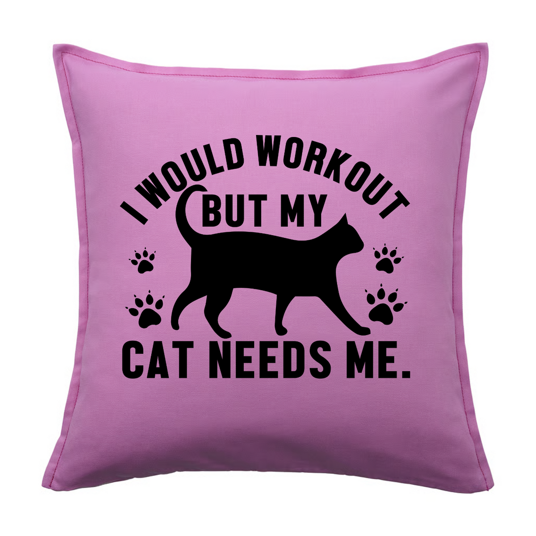 MY CAT NEEDS ME Kissenbezug